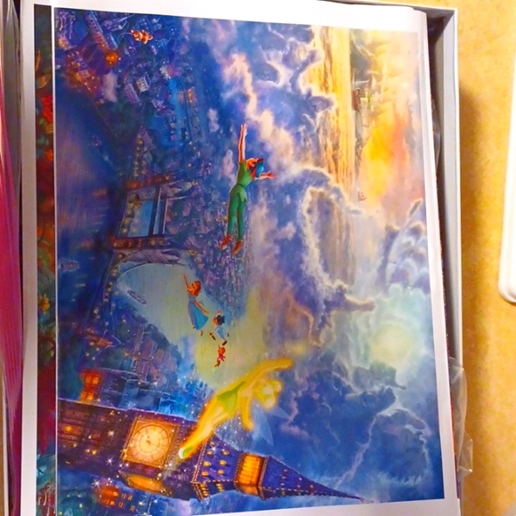 Disney Thomas Kinkade puzzle pack of 4 - Picture 4 of 4